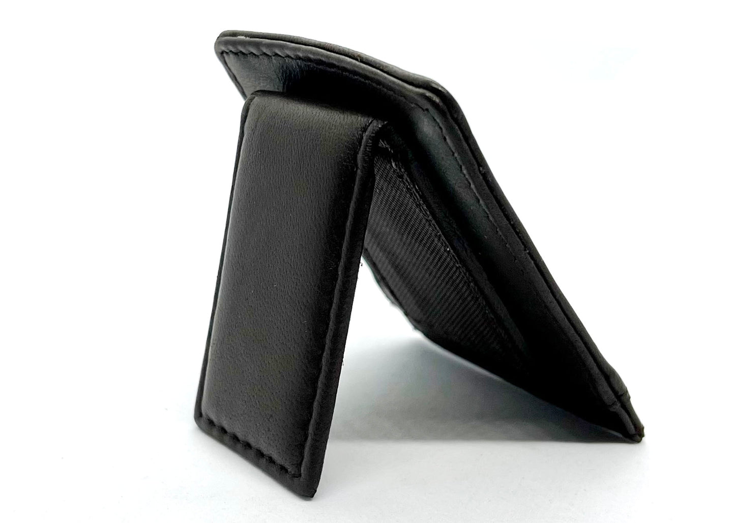 RFID Blocking Leather Slim Men's Magnetic Money Clip ID Card Holder Wallet