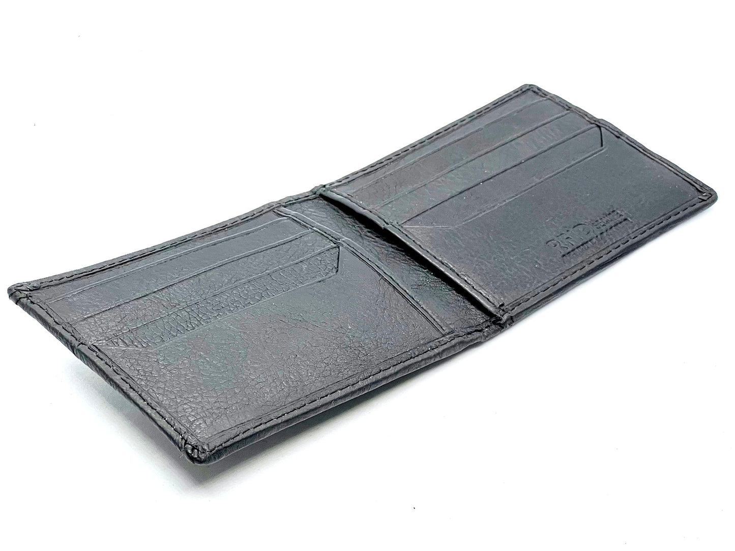 RFID Blocking Slim Bifold Money Clip ID Holder Metal Clip Men's Wallet