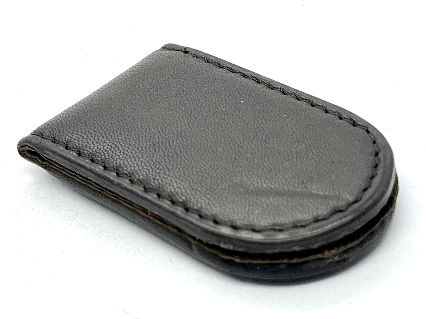 Genuine Leather Men's Magnetic Money Clip Minimalist Bill Holder Premium Quality