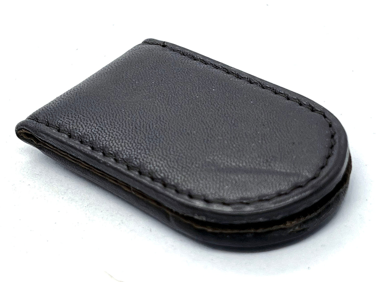 Genuine Leather Men's Magnetic Money Clip Minimalist Bill Holder Premium Quality