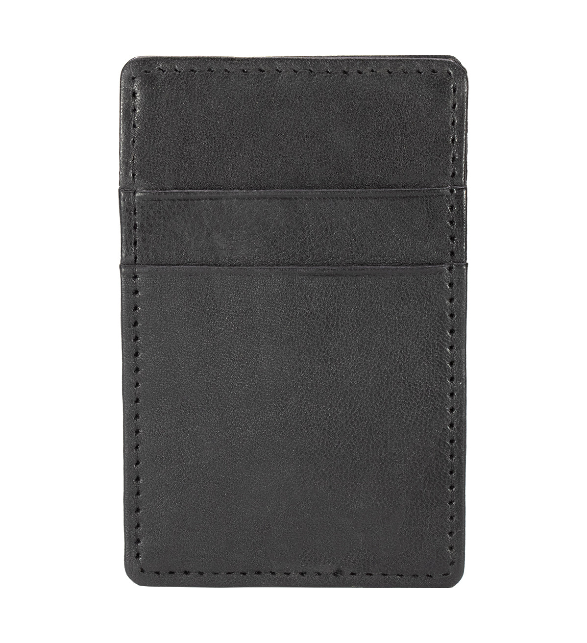 Genuine Leather Magic Wallet Slim Card Billfold Holder