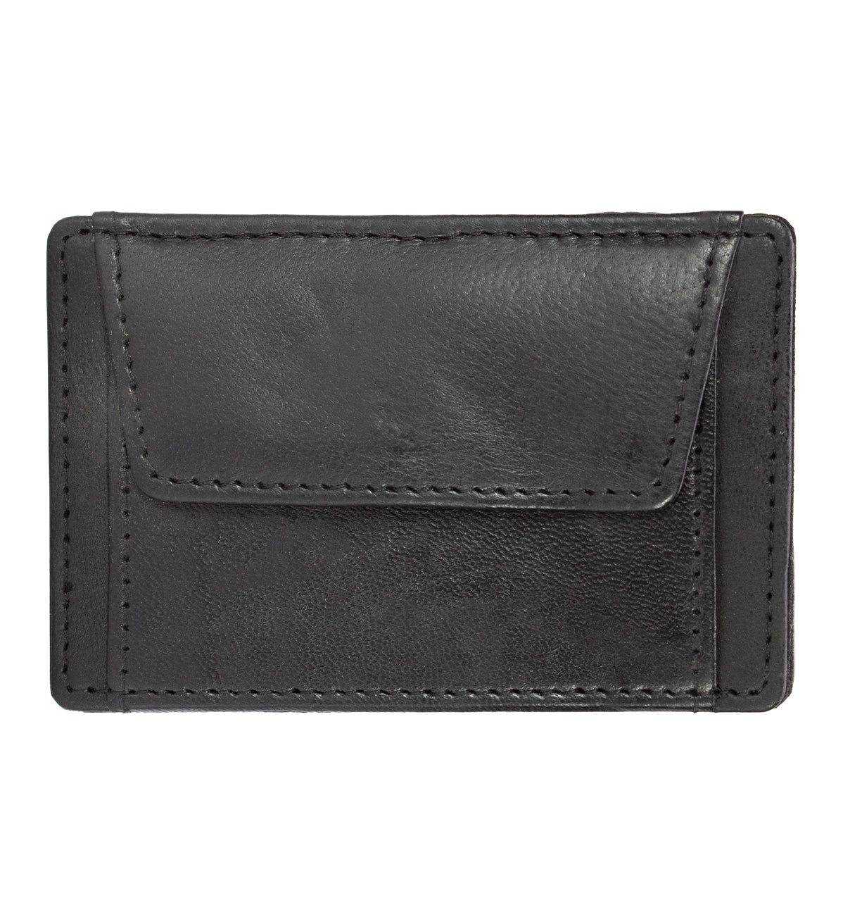 Genuine Leather Magic Wallet Slim Card Billfold Holder