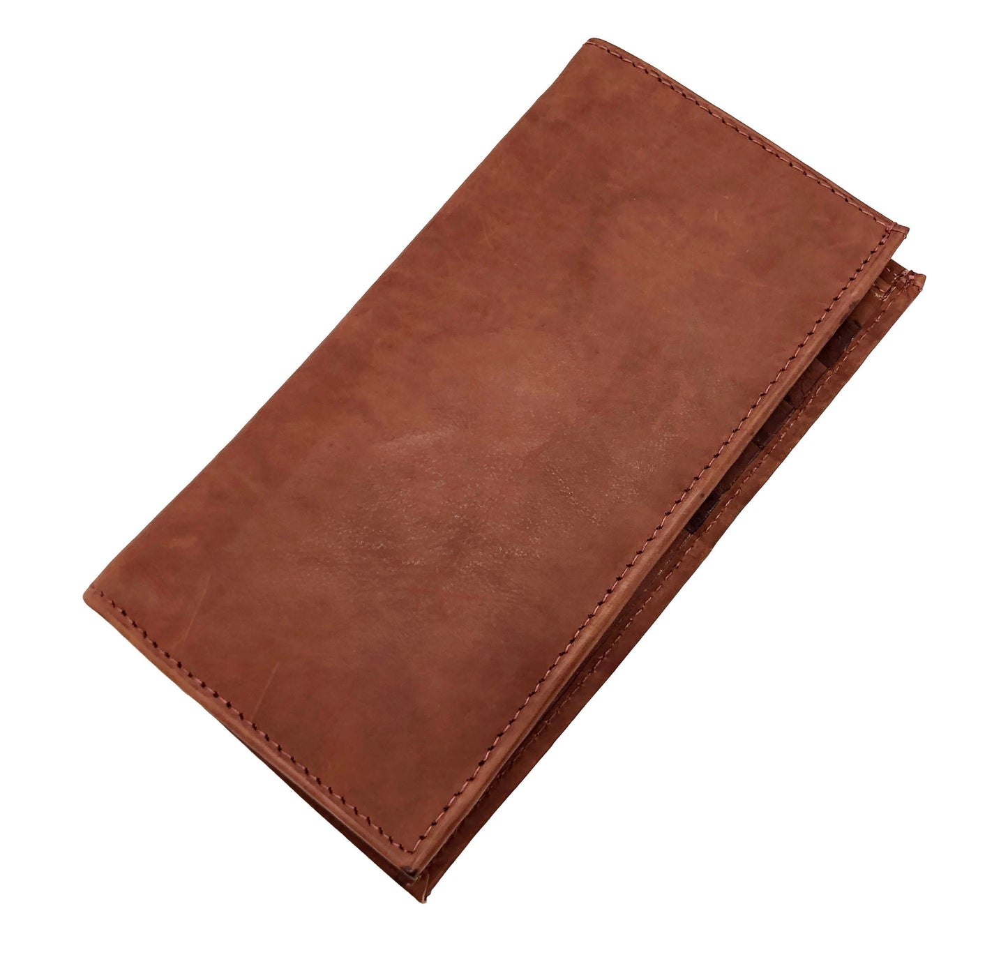 RFID Blocking Genuine Cowhide Leather Checkbook Cover Long Credit Card Holder Wallet Men Women