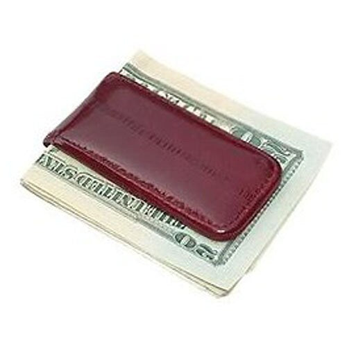 Men's Genuine Eel Skin Credit Card & Money Clip Wallet