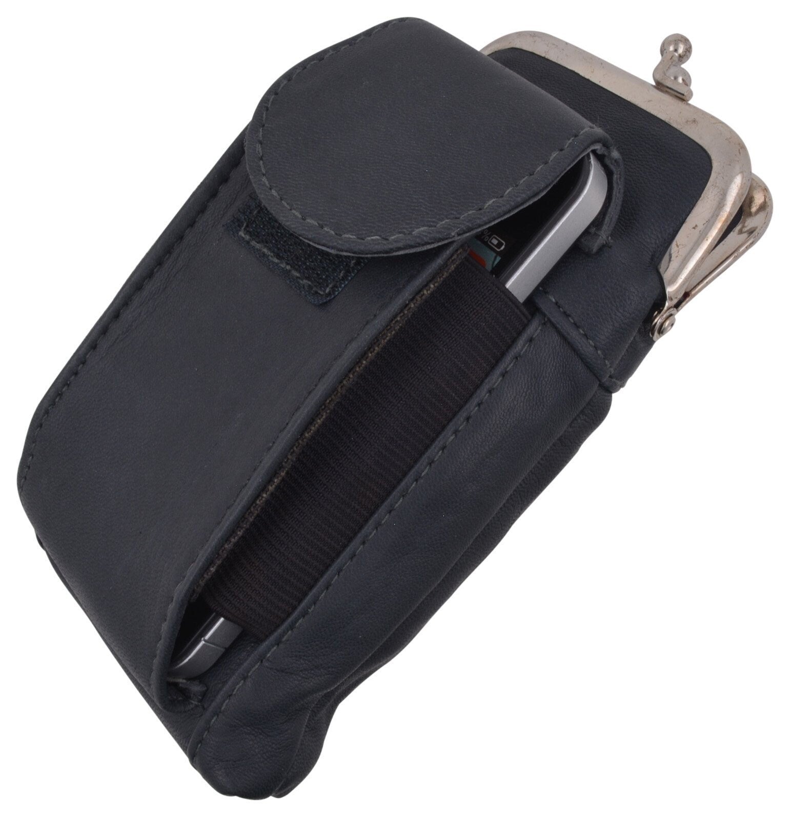 Genuine Leather Lighter Belt Case Holder